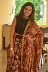 Anchor Lasya At Raja Meeru Keka Movie Press Meet